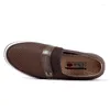 Casual schoenen heren mesh ademende flats voor mannen zomer slip op loafer klimplanten high-end comfortabele maat 38-44