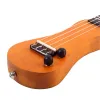 Kable 21 -calowe elektryczne ukulele solidne skorupa drewna mahoń UKELELE z 1/4 cala gniazdo telefoniczne Muzyka mini gitarowa instrument