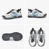 Lässige Schuhe Chunky Sneakers Frauen synthetisches Patchwork gemischt farbig Schwein Wildleder Schnüre-up Runde Zehen weibliche flache handgefertigt 3038