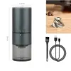 Elektrische Kaffeebohnenschinner USB -Lade -Mini -Kaffeebohnenmühle Espresso Gewürz tragbare Mühle für Küche