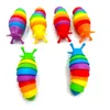 Hot selling decompression toys, puzzle biomimetic venting toys for children, snail snot, caterpillar, crayfish