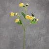 Dekorative Blumen Pflanzen realistische künstliche Bonsai Zylinder Smaragd Schöner Hausgarten Dekorieren