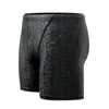 Trunchi da nuoto da uomo professionisti Shorts Black Swamkin Sunti di nuoto pantaloni competitivi Summer Beach 240412