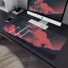 Pads anime evangelion grote gaming muis pad computer mousepad pc gamer laptop muis mat kantoor mausepad xxl toetsenbordmat bureau kussen