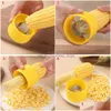 Fruktgrönsaksverktyg Corn Stripper Peeler Cob Cutter Thresher Cooking Kitchen Accessories Drop Leverans Home Garden Dining Bar DZX OTL5U