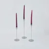 Bandlers 3pcs Nordic Metal Candlestick Simple Wedding Decoration Bar Party Home Living Room Table Ornement