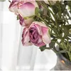 Dekorativa blommor Lulian Flower Artificial Bouquet Fake For Wedding Ceremony Pography Props Home Room Garden Decoration