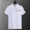 Heren Polos Mens Red Polo Shirt Designer Man Fashion Horse T Shirts Casual Men Summer Polos Shirt 2024 Topkwaliteit Pure Cotton High Street Trend Tees Aziatische maat M-XXXL L49