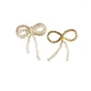 Charms 1pcs Sweet Crystal Rhinestone Bow