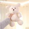 Plush Dolls Kawaii Soft Dog Plush Toy Doll Doll Decoration Decoration Toy Toy لطيف طفل صديقته عيد ميلاد هدية Y240415