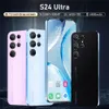 S24 Ultra Universal Phone Mobile 7,3 pouces grand écran 13 millions de pixels Android Gaming Téléphone 3 + 128G Smartphone prend en charge la langue de commutation de langue