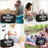 Diaper Bags Mama Tote Bag Maternity Diaper Mommy Large Capacity Bag Women Nappy Organizer Stroller Bag Baby Care Travel Backpack Mom Gifts L410
