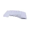 Cartes de vœux 100pcs Carte d'alliage en aluminium Carte pour le client Gravure Laser DIY Gift Metal Cards de visite 2154118 Drop livraison à la maison DHBKU