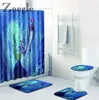 Maty do kąpieli Zeegle Undersea Sceneria Wzór pamięci Foam Dywan prysznic bez poślizgu mata łazienkowa mikrofibry toaleta