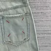 Hög version M6 Home Spring/Summer Washed Classic Minimalist Pocket Straight Ben Maisted Soft Jeans