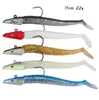 5 Farben gemischt 11 cm 22G Weichköder Köder Köder Jigs Fishing Hooks Single Haken Fishhooks Pesca Tackle KL611632617