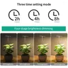 Grow Lights Light Full Spectrum LED Plant For Indoor Plants Height Adjustable Growing Lamp With Auto On/Off Timer 4 Dimmable