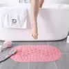 Bath Mats Non-slip Bathroom Mat Safety Shower Plastic Massage Pad Carpet Floor Suction Cup