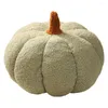 Decorative Flowers 20cm Pumpkin Plush Pillow Simulation Vegetable Stuffed Throw Cushion Home Sofa Bedroom Halloween Decor For Friends