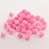 Dekorativa blommor 100st Simulering Foam Rose Head Realistic For DIY Fall Wedding Centerpieces