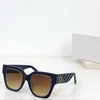 Projektantka mody mężczyźni i kobiety okulary przeciwsłoneczne zaprojektowane przez projektanta mody TY7180U Pełna tekstura Super dobra UV400 Retro Full Rame Okulary przeciwsłoneczne z okularami