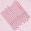 Twist Up Lip Pencil Custom Retractable Waterproof Long Wear Private Label Matte Makeup Smooth Nude Pink Lip Liner Rotation 240412