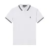 Men's Super Handsome Designer Brand Polos Pony Classic Short sleeved Shirt Fashion Letter Embroidered Lace Lapel T-shirt Quick Drying Breathable Top