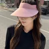 Wide Brim Hats Easy To Carry Foldable Sunscreen Hat Female Summer Anti-ultraviolet Outdoor Outing Hollow Cap Sunshade Fashion Sun