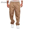 Pantalon masculin sport décontracté jogging solide 2024 pantalon cordon de crampe de randonnée légère extérieure avec pantalones de mode de poche