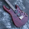 Cavi 24 tasti trasparente rosso John Petrucci Signature Music Man JP6 Electric Guitar Shipping gratuito