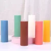 Ljusstakar 1 st randcylinder handgjorda vertikala kolonn hem dekoration fest gåva doftande färg sojabönvax