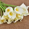 Decorative Flowers 20 Pcs High Simulation Artificial Wedding Bouquet Calla Lily Arrangement