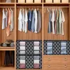 Sacos de armazenamento Bolsa de edredom de grande capacidade Bins dobráveis com alça resistente para organizar o quarto de roupas