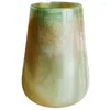 Vases Vintage Glass Art Luxury Large Living Room Modern Minimalist Ikebana Cylinder Vaso Per Fiori Home Decoration WZ50HP