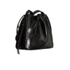 Bag Cowhide Niche Design for Spring 2024 High-end Leather Drawstring Single Shoulder Crossbody Underarm Women