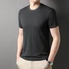 Жаккард Nylon Spandex Tops Tops Tops Tops Mens Plain Summer Trub