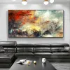 Wall Art Red Blue Colorful Abstract Cloud Wall Picture Canvas Print Oil Painting For Living Room Bedroom Poster Home Decor