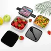 Dinnerware Off On Another Planet Double Layer Bento Box Portable Lunch For Kids School Mountains Landscape Moons Moon Full