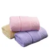 Serviette serviette serviette pour salle de bain 3pcs / emballage Coton visage absorbant doux spa salle de bain gym