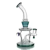 Bongo de vidro de 9,7 polegadas cerca de 4 mm de espessura de tigela de espessura Pyrex Dab Rig para fumar H906