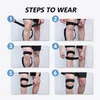 Basketball Arthritis Dual Strap Patella Tendon Support Knee Brace Knee Belt Straps for Sports