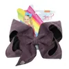 Hair Accessories 7 Bows/ Siwa Large Hairbows For Girls Clips Handmade Solid Corduroy Veet Pin Party Kids Drop Delivery Baby, Maternity Dhkgh