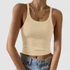 Frauen Tanks lässige weiße ärmellose Baumwolle Cami Top Women Mode Ripped Crop Tees Damen Basic Fitness Camisole Sommer 2024 Y2K