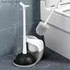 Ben spazzole per pulizia 3 IN1 spazzole igieniche impostano la spazzola per olet di silicone per toilette in gomma e perdite per le perdite forniture di pulizia professionale L49 L49