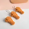 キッチンストレージ5 PCSシミュレーションチキンレッグPVCドラムスティック装飾プラスチック偽物装飾ホームデコレーションモデルDIYディスプレイプロップ