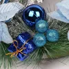 Dekoratif Çiçekler Yapay Noel Çelenk Dekorasyon Bowknot Kış Çam Konileri Ev için Baubles Ev Nöbet Partisi Giriş Dekoru Hediye