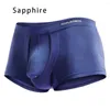 Underpants homens boxer masculino roupas íntimas gays masculino boxershort separação respirável scrotum fisiological