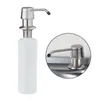 Flytande tvål dispenser abs kök diskbänk flaskbad tillbehör däck monterat tvättmedel