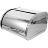 Mugs Bread Tin Bin Holder Breadbox Loaf Storage Container Countertop Lid Food Containers Lids