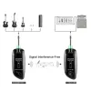 Cables SWIFF WS50 Guitar Wireless System UHF Digital Transmitter Receiver Low Latency High Audio Rechargeable for Electric Guitar Bass